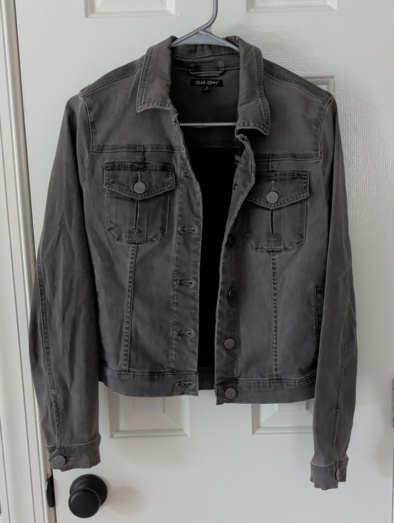 Dear John Jackets & Blazers - Dear John Charcoal Gray Denim Jacket